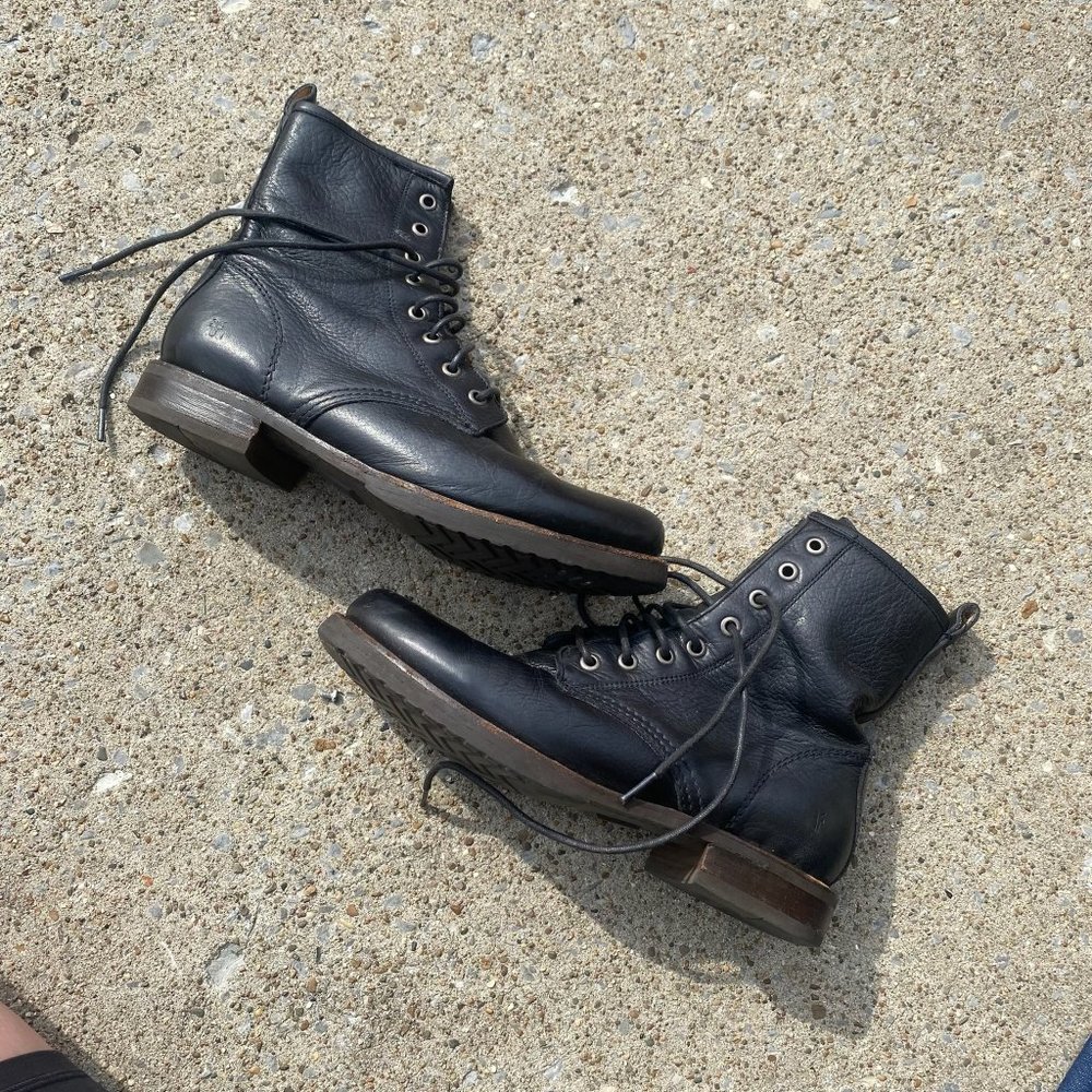 Frye Combat Boots